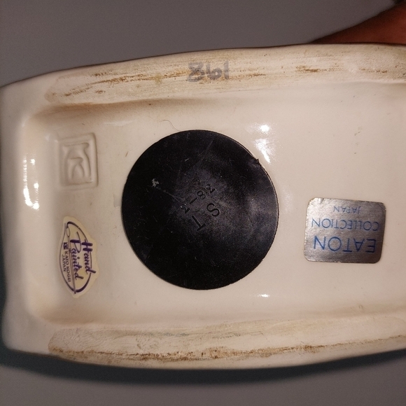 Vintage* Rocking Chair Grand-dad/Retiree Ceramic Cash Bank - Picture 6 of 6